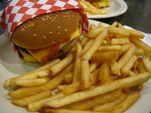 hamburger junk food body cleanse detox
