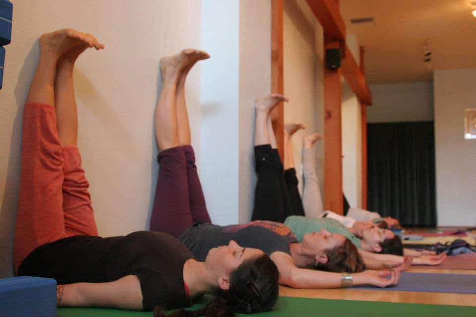 legs up the wall restorative yoga lfHwIz